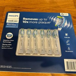 Philips Sonicare C3 premium Plaque Control replacement brush heads #6